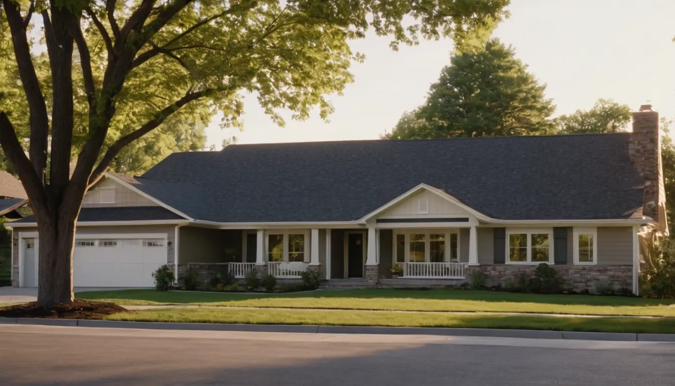 A tidy ranch-style home in the Salem Lakes area with fresh vinyl siding and new windows
